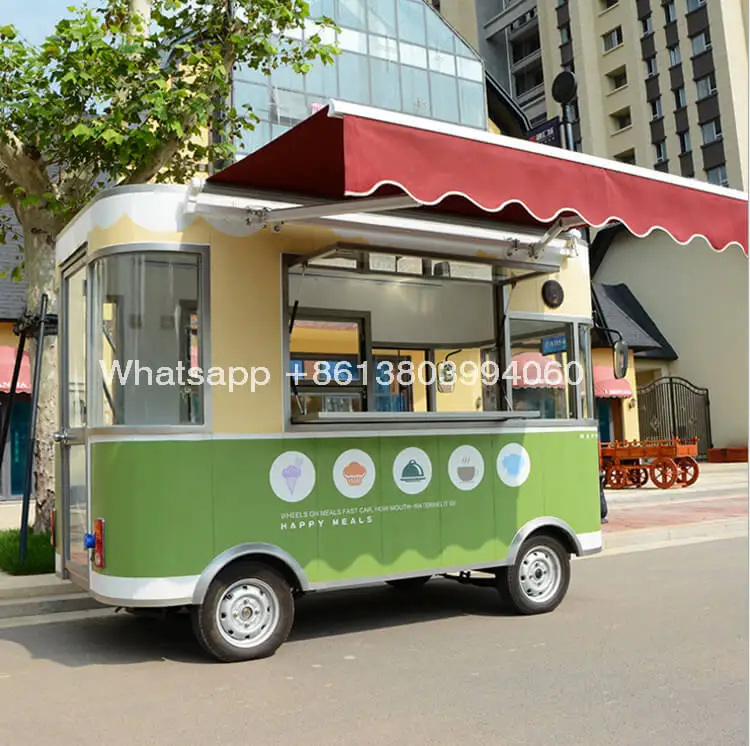 China Small Electric Street Mobile Food Cart/food Truck/food Trailer ...