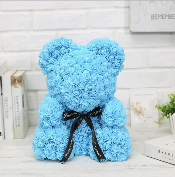 artificial teddy bear flower