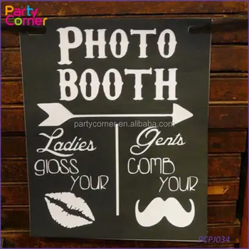 wedding sign props