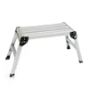 760mmx300mm Hop-up platform Lightweight folding ladder stand aluminum work platform work stand