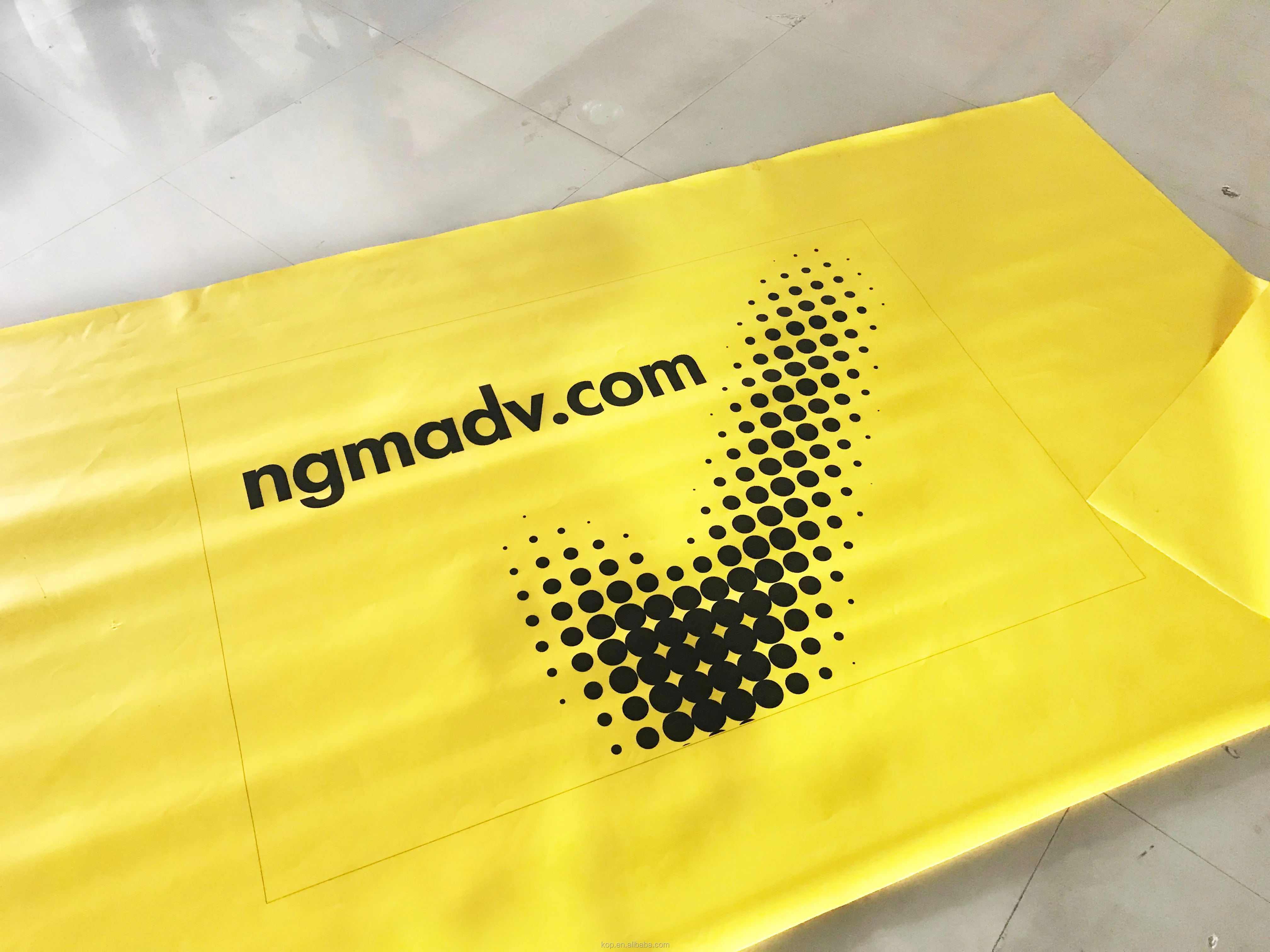 Heavy Duty Blue Tarp Digital Printing Truck Cover Tarpaulin Roll