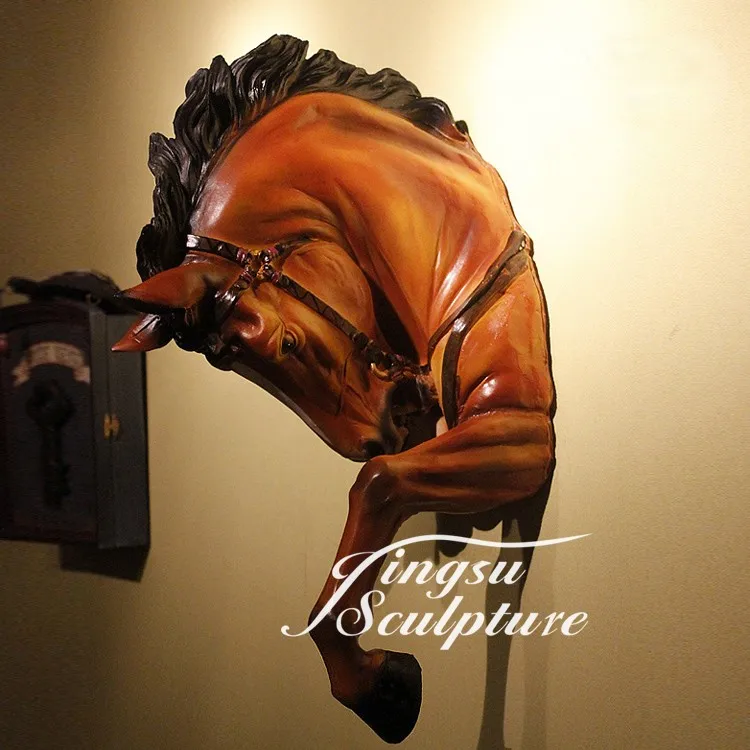 life size resin horse