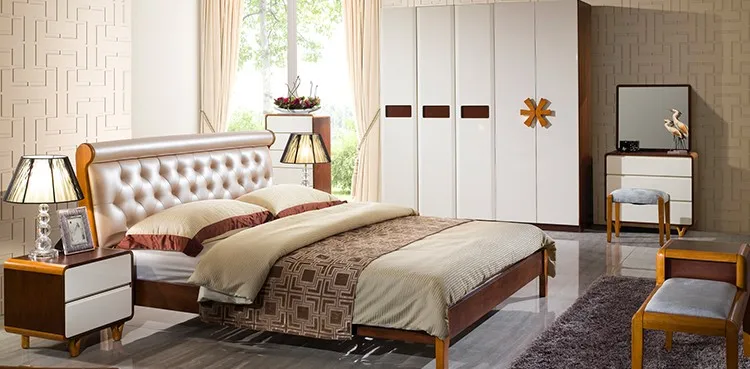 Bedroom Furniture Almirah fancy design solid wood bed room furniture bedroom set/wooden Bedroom Furniture Almirah fancy design solid wood bed room furniture bedroom set/wooden