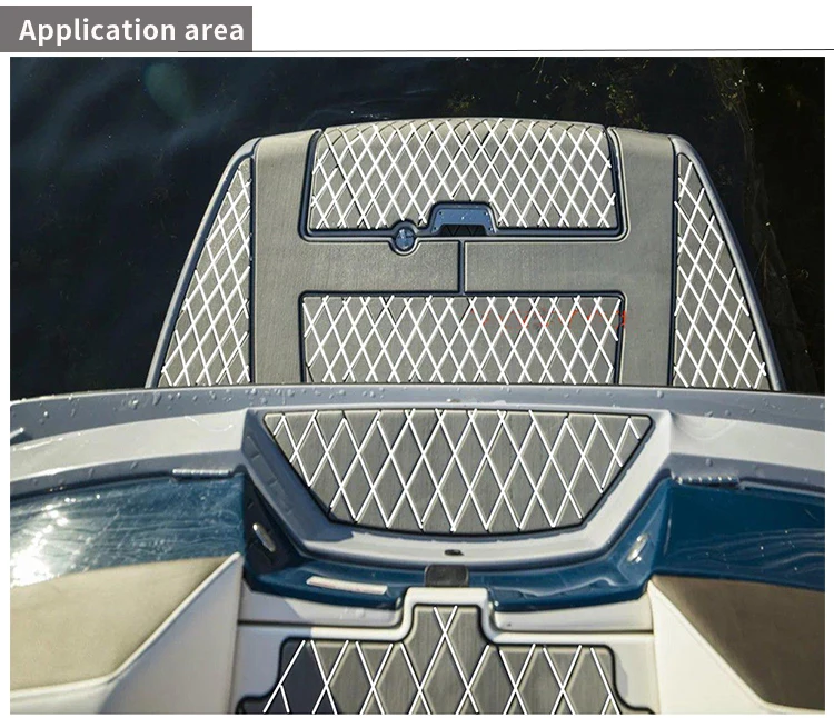 Marine Boat Flooring EVA Foam deck pad sheet Synthetic Teak