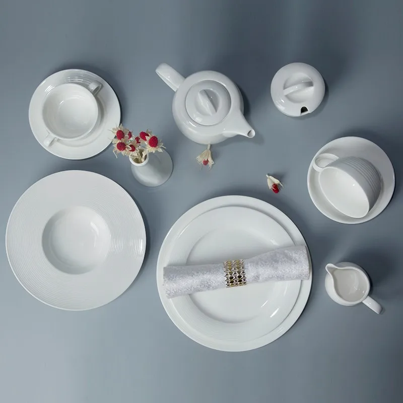 product-Restaurant Supply Porcelain Dinnerware Oval Plate, China Porcelain Restaurant Dinnerware Obl-2