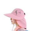 Outdoor Wide Brim UV Protection Fishing Cap Bucket Hat