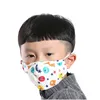 Hot Sale Cotton Kids Mouth Face Mask with Breather Valve with two Filters for Girl Boy