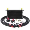 Automatic transmission oil cooler and filter relocation kit
