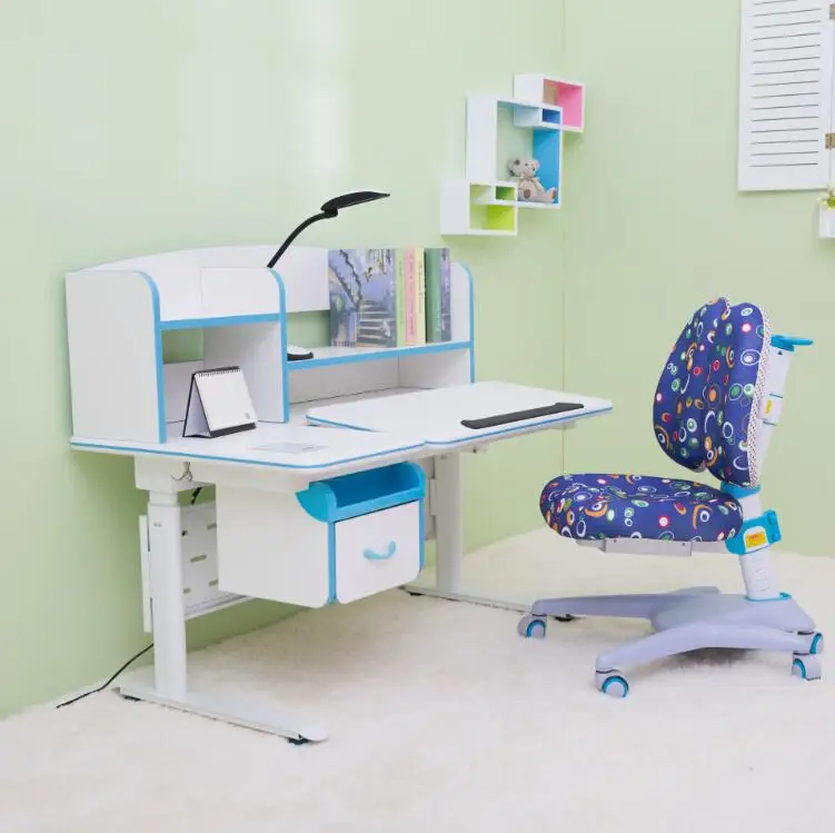 Children Furniture Electric Lift Study Table For Students