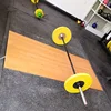 Rubber Mats with Bamboo Weightlifting Equipment Insert Platform Mat