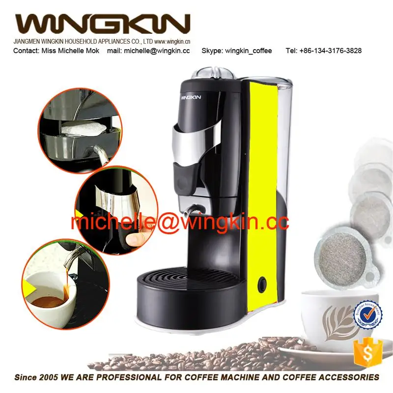 Cappuccino Making Espresso Coffee Machine In Office Buy 44mm Pod
