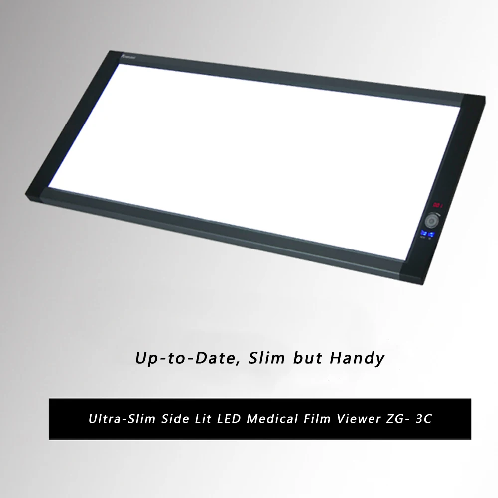 3 bay x ray display board flat led light
