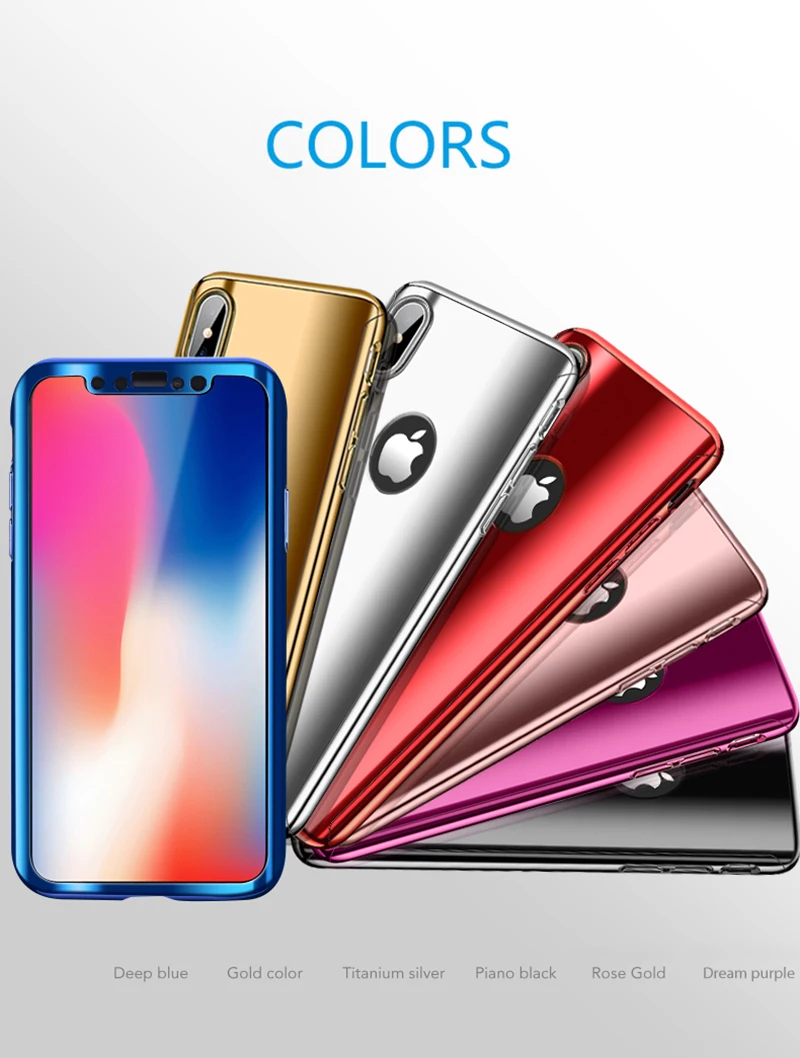 Case For Iphone X 8 7 6 6s Plus Se Samsung Galaxy S7 S8 Note 8 Mirror Cover Ebay