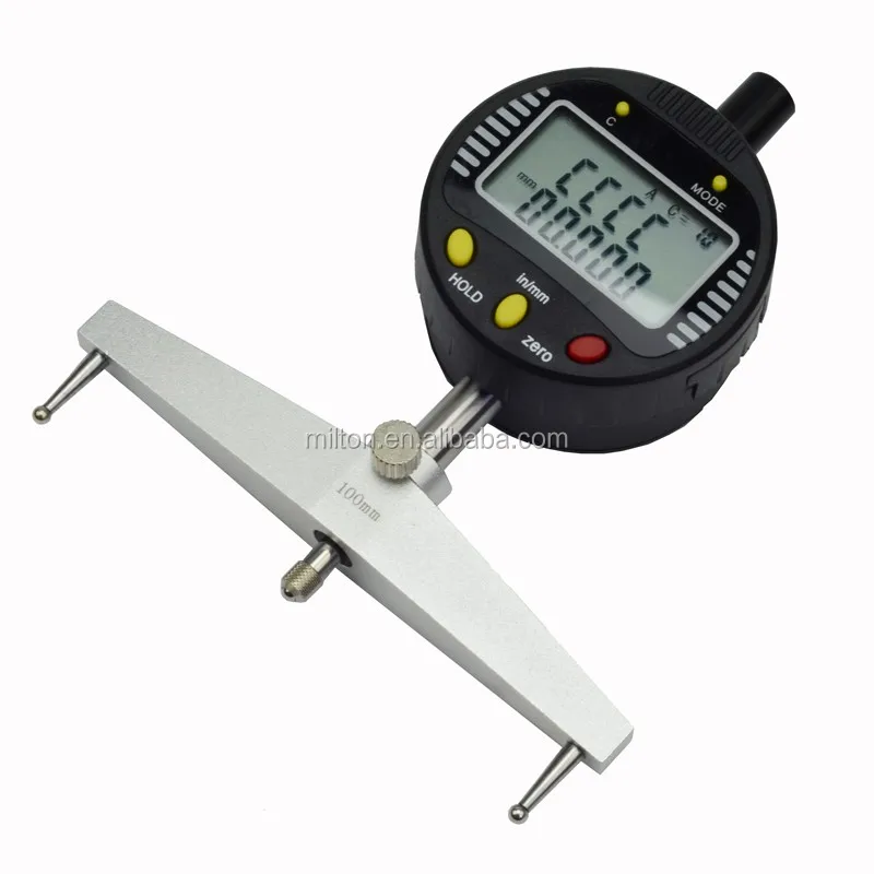 High Accuracy 0-100mm Digital Radius Gauge Digital Radius Indicator ...