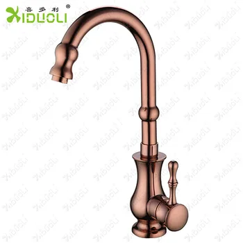 copper kitchen faucets faucet european antique rose gold larger