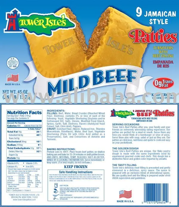 9 Pack Jamaican Style Mild Beef Patties Buy Beef Chicken Patties Product On Alibaba Com,What Is A Caper Berry