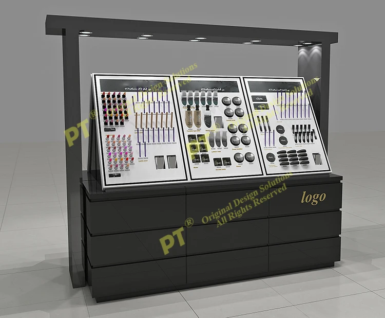 Wooden Acrylic Cosmetic Display Stand For Revion Buy Acrylic Cosmetic