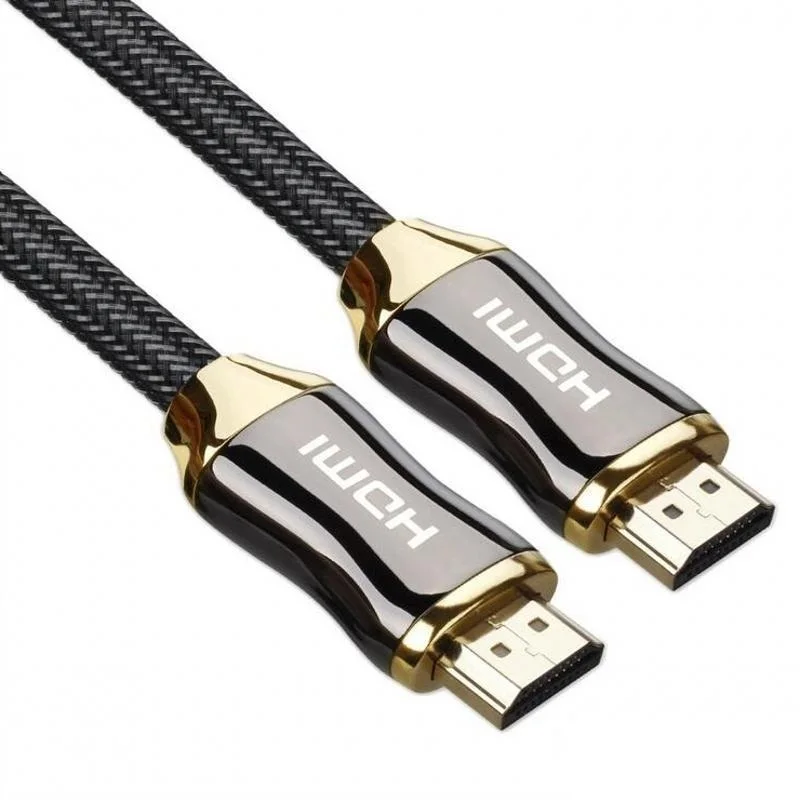 Awm 20276 High Speed Nylon Hdmi Cable With Ethernet /hdmi Type A Male ...