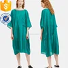 Plus Size Mini Silk Dress OEM/ODM Women Apparel Clothing Garment Wholesaler Clothing Made to Order