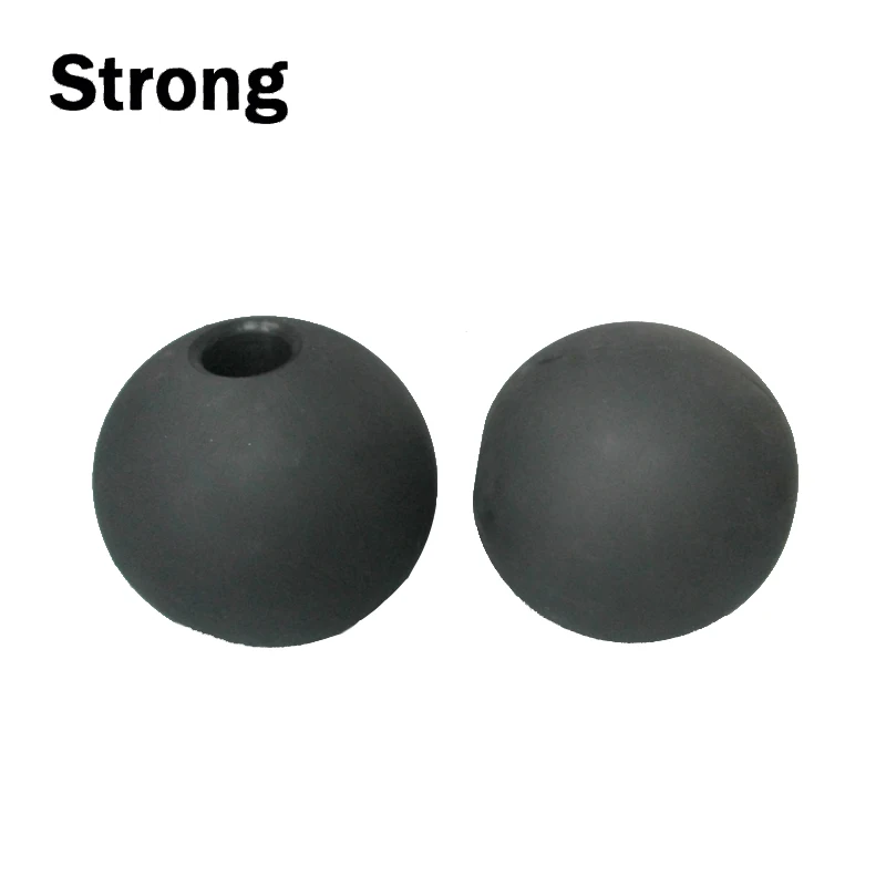 Good Quality Small Black Silicone Rubber Ball With Hole Buy Rubber