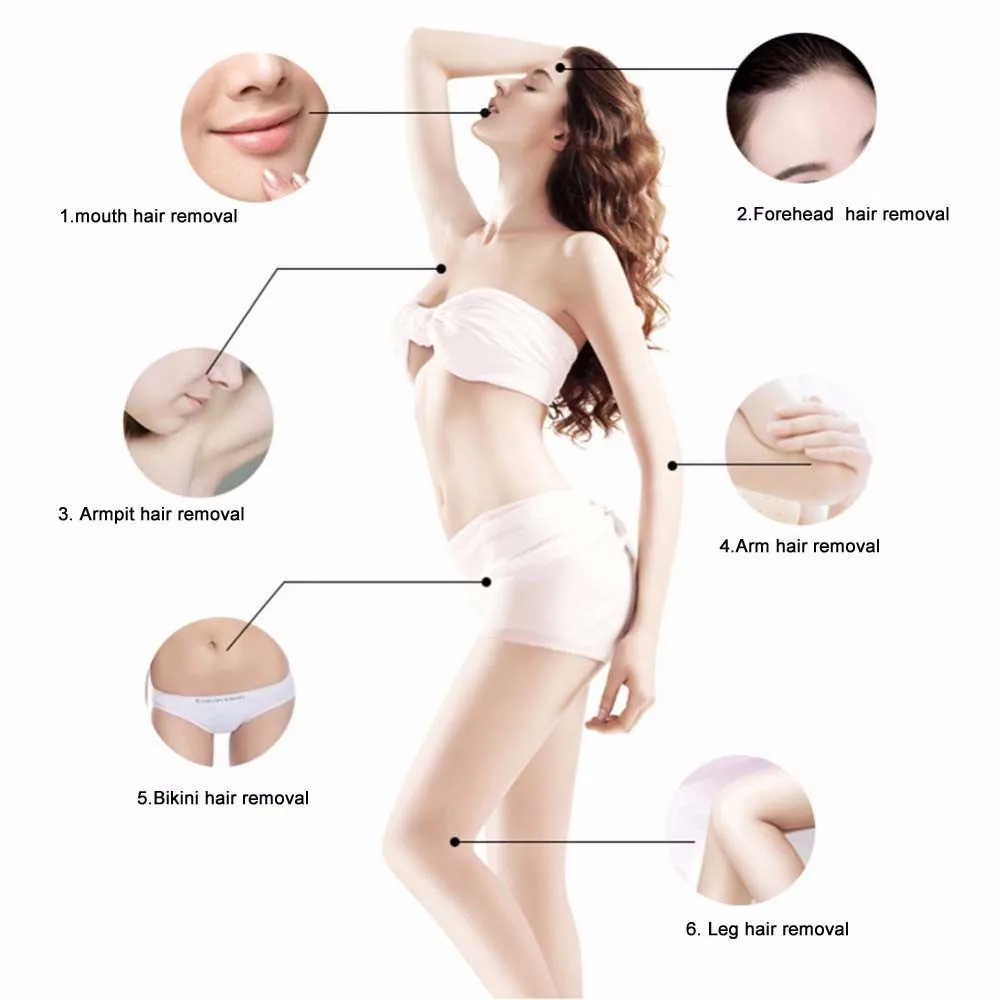 Pro Depilatory Mini SPA Hands Feet Wax Machine 500ML Women's Hair Remover Paraffin Warmer Heater