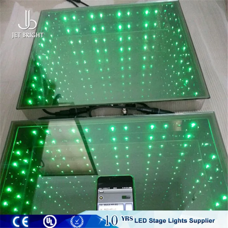 Guangzhou Full Color 3d Infinity Mirror Led Dance Floor For