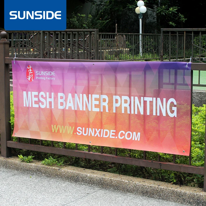 Construction Site One Way Vision Banner Fence Mesh Banner Buy