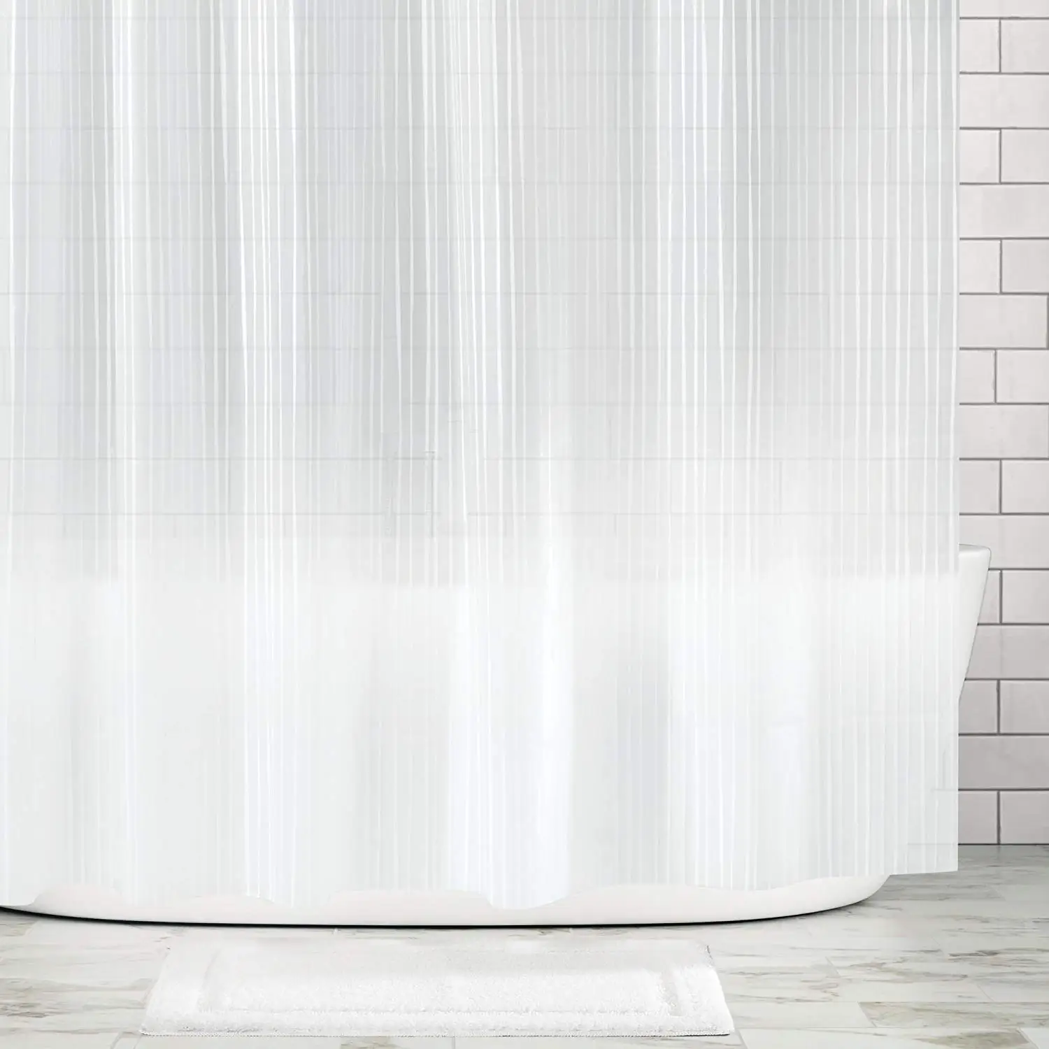 Mildew Carpet Smell Find Deals On Line At Get Quotations Mdesign Stripe Decorative Peva 3g Shower Curtain Liner Mold Mildew Resistant Odorless