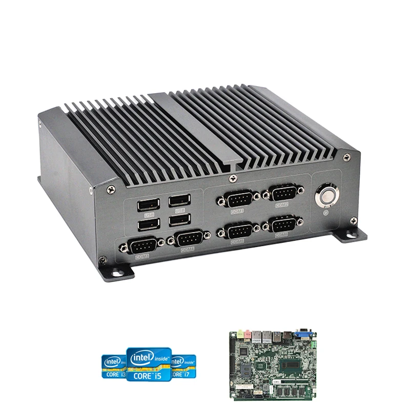 Ip68 Industrial X86 Pc With Core Atom N2800 1.8ghz Dual Core Four