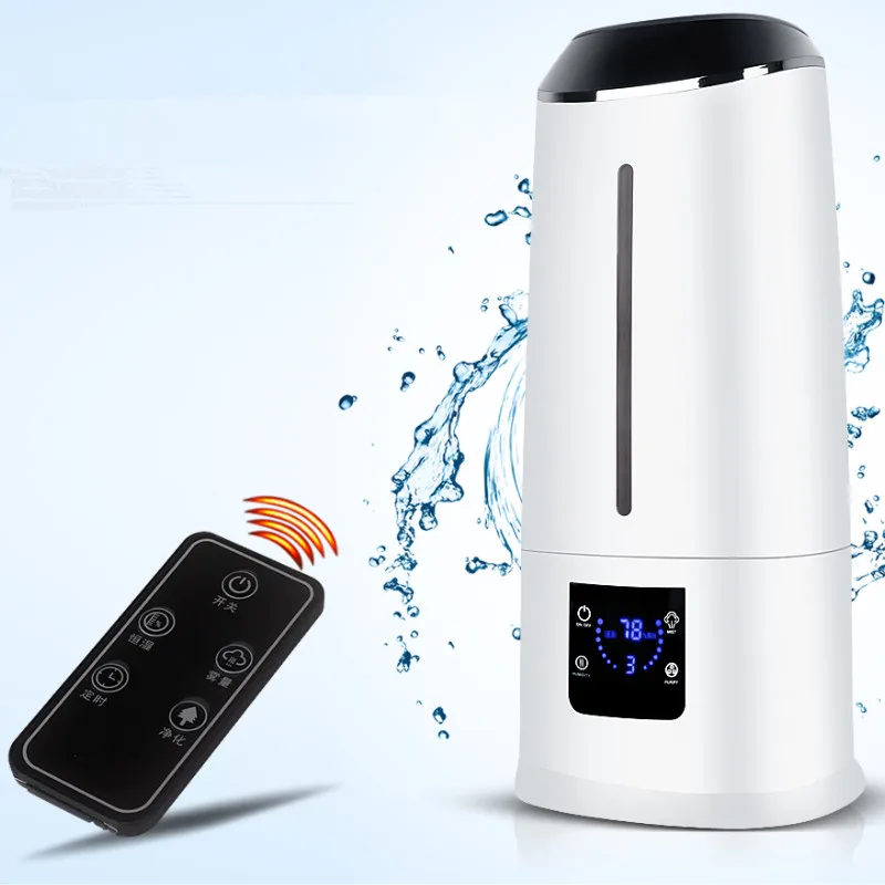 Hot Sell 6.5l Multifunction Air Humidifier With Timer Purify Led Night