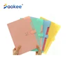 Creative file document bags, Expanding wallet file bags,Creative Candy Color File Folder PP Document