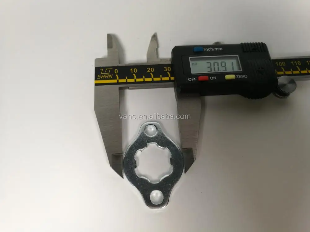 Motorcycle YBR125 ED sprocket lock