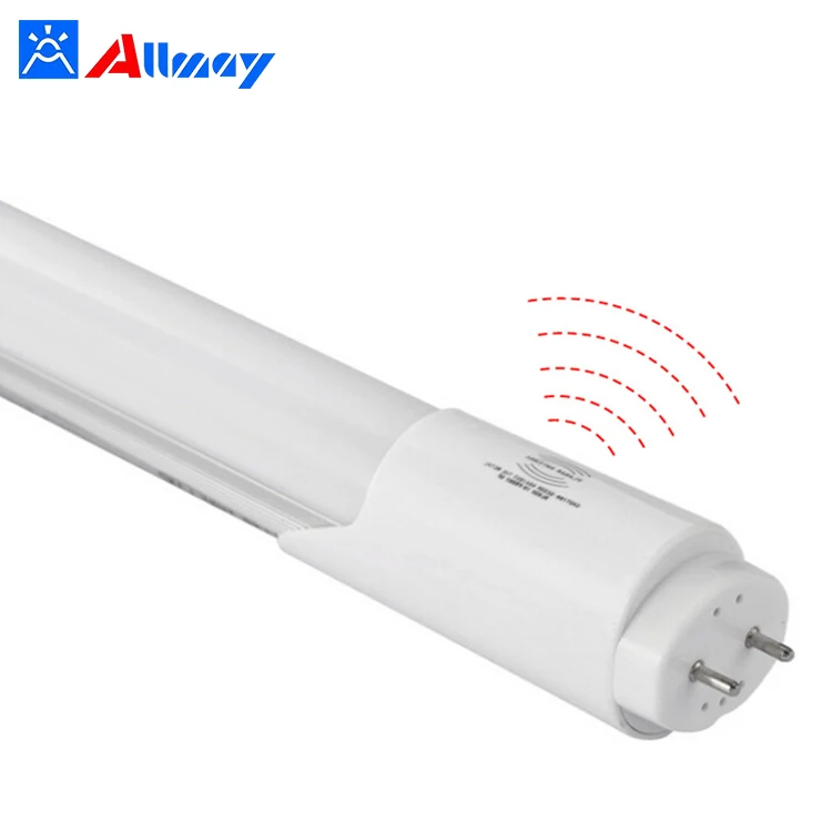 Zhongshan Factory China Manufacturers Fixtures 18W t8 led tube with microwave and daylight sensor