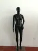 2015 hot sale realistic lifelike plastic black female mannequin plastic body form / mannequin