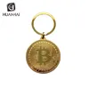 wholesale bulk custom gold silver copper brobitcoin coin keychain maker