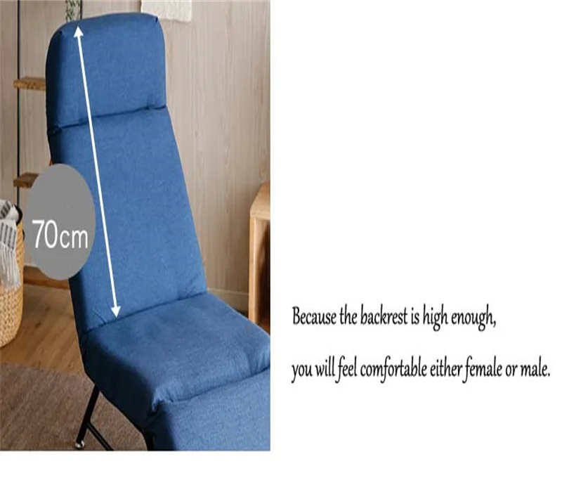 Modern Adjustable Lazy Chaise Lounge High Back Folding Sofa Chair