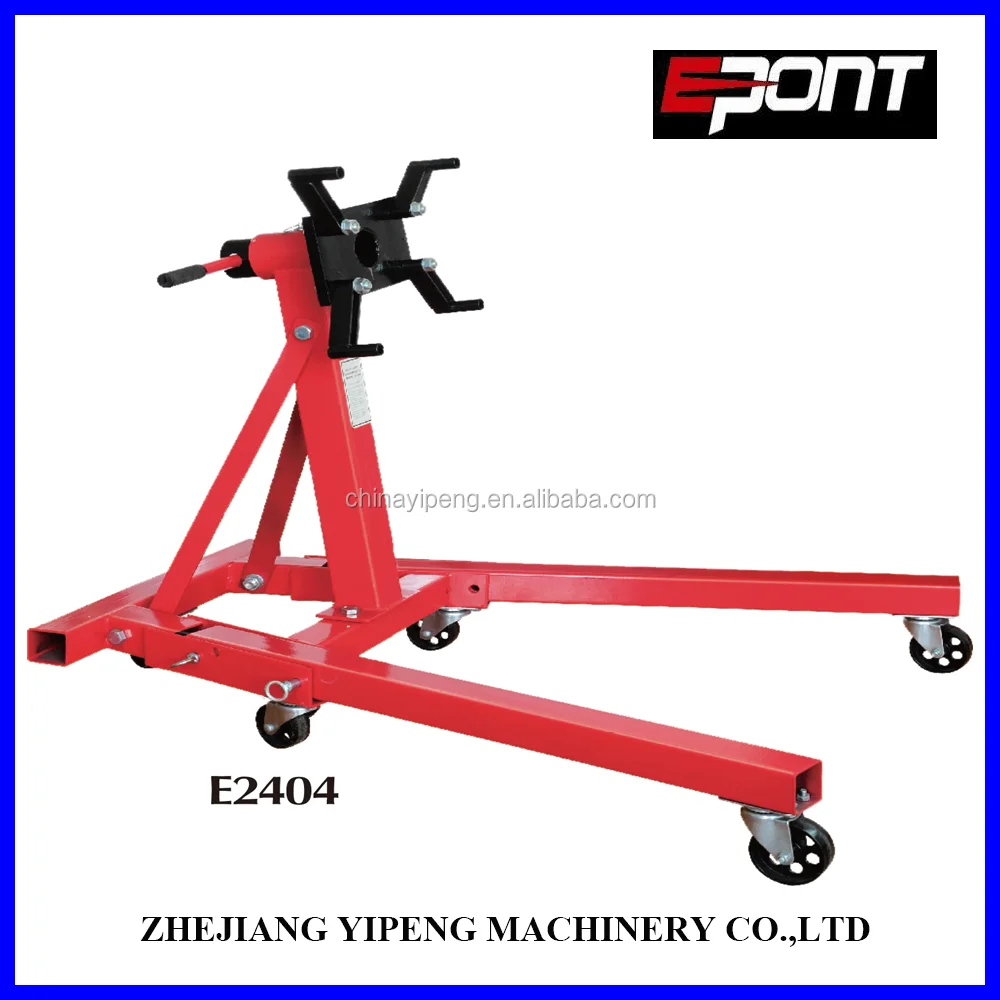 Foldable 2000 Lb Engine Motor Stand Hoist Lifts Auto Car Truck