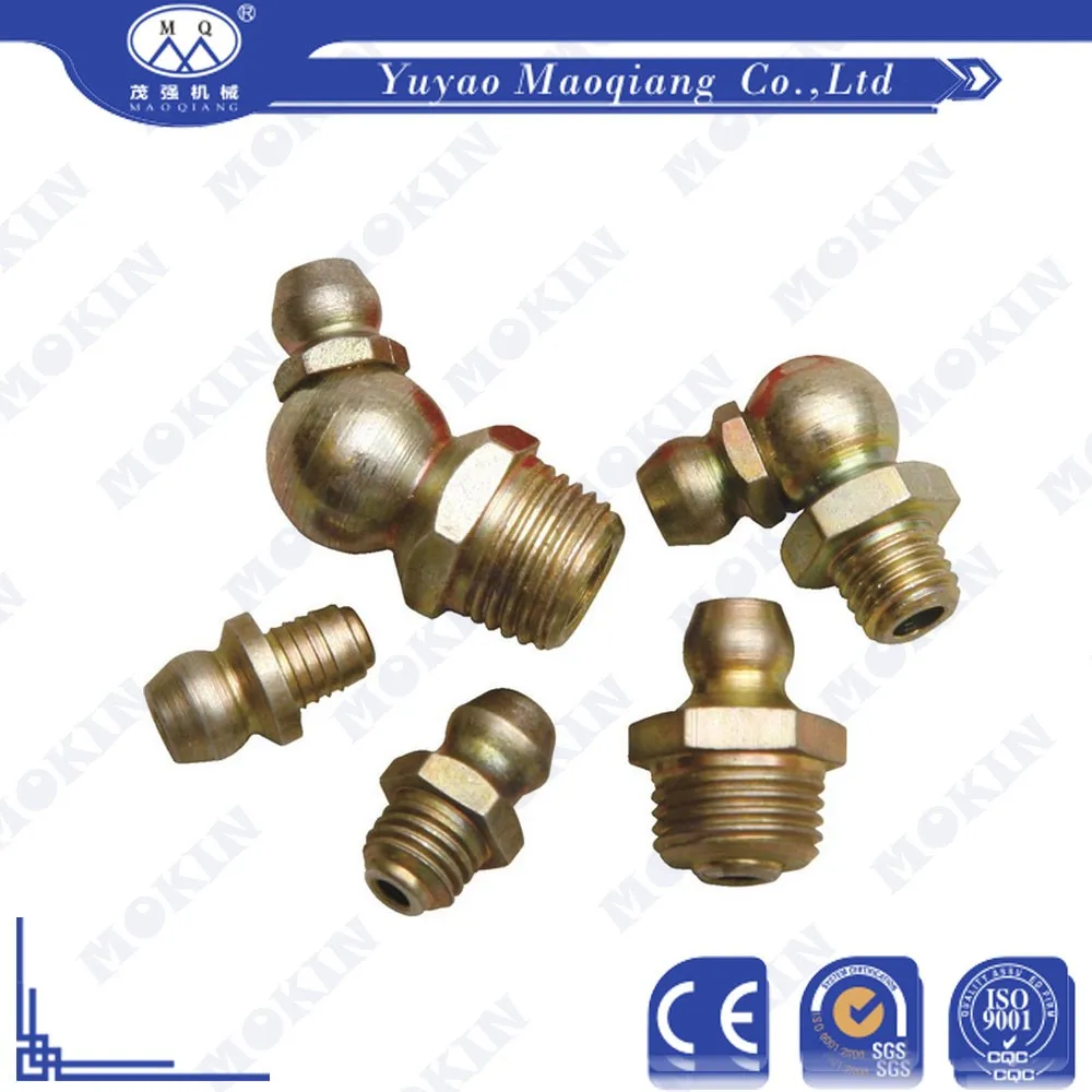 Grease Fittings Types Chart
