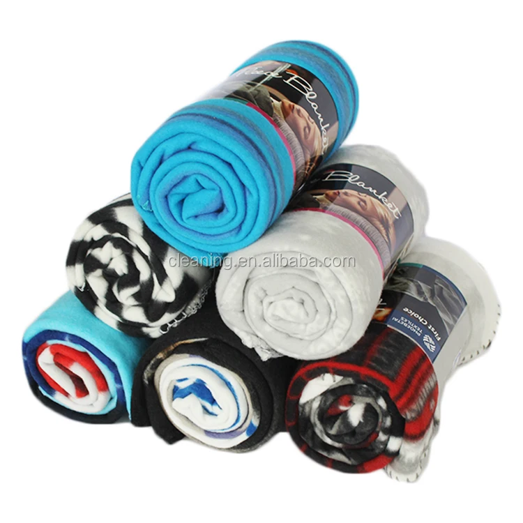 Wholesale 100 Polyester Cheap Printed Soft Customized Polar Fleece