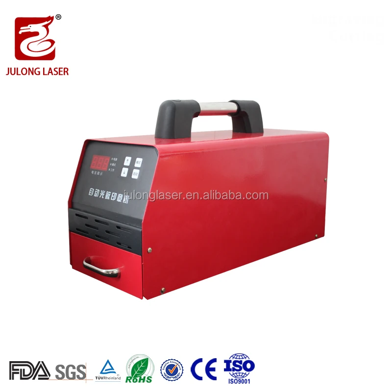220V Digital Photosensitive seal Flash Stamp Machine Selfinking Stamping Making