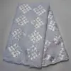 Pure white Organza Embroidery Fabrics ,African Big Organza Lace,Beautiful French Lace For Dresses