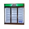 Stand Up Upright Coke Glass Door Display Cooler for Grocery Retail Store