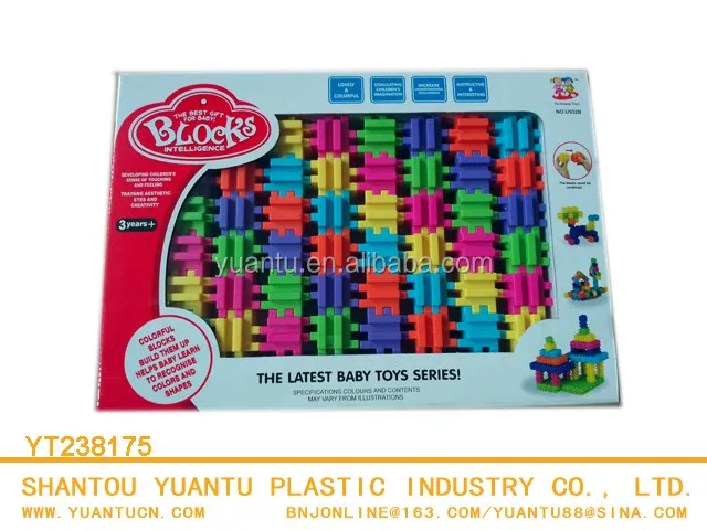 plastic connecting blocks toys