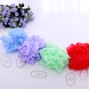 Fashionable beautiful mesh bath sponge flower,bath sponges wholesale
