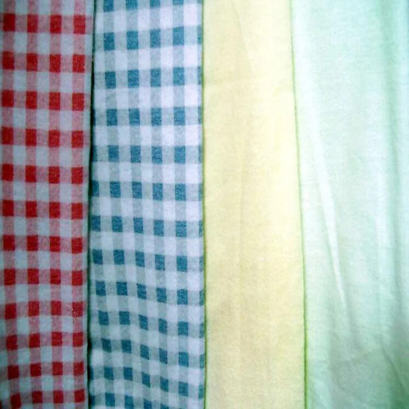 Printed Fleece Blanket Flannel Fabric 100 Cotton Brushed Flannel Soft