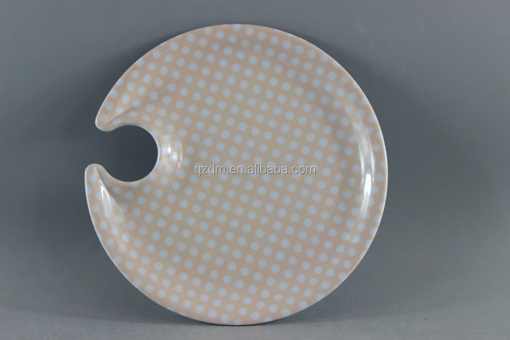 100% Melamine Cocktail Plate,Promotion Gift Melamine Cocktail Dish