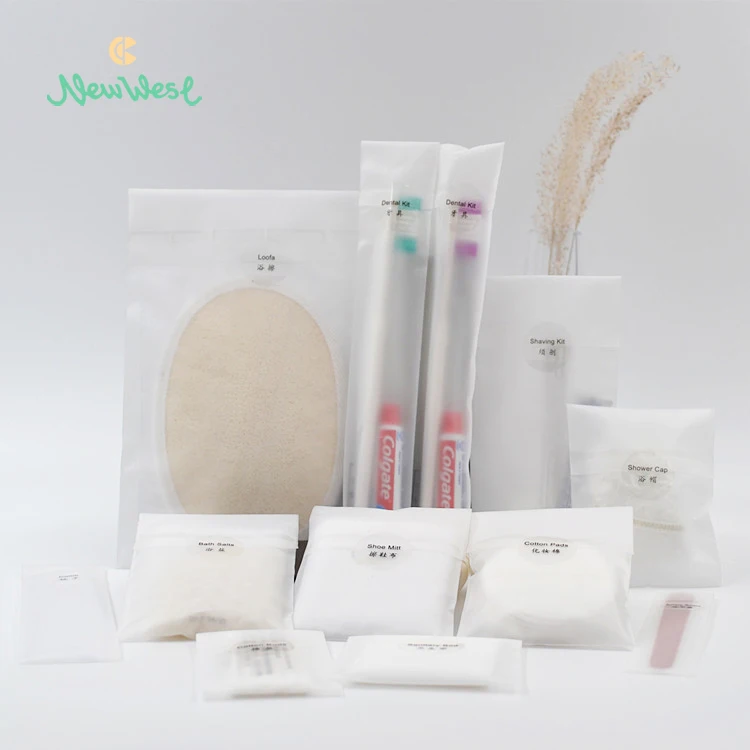 Gmp Certificated Disposable Hotel Guest Room Amenities Sachet Pack