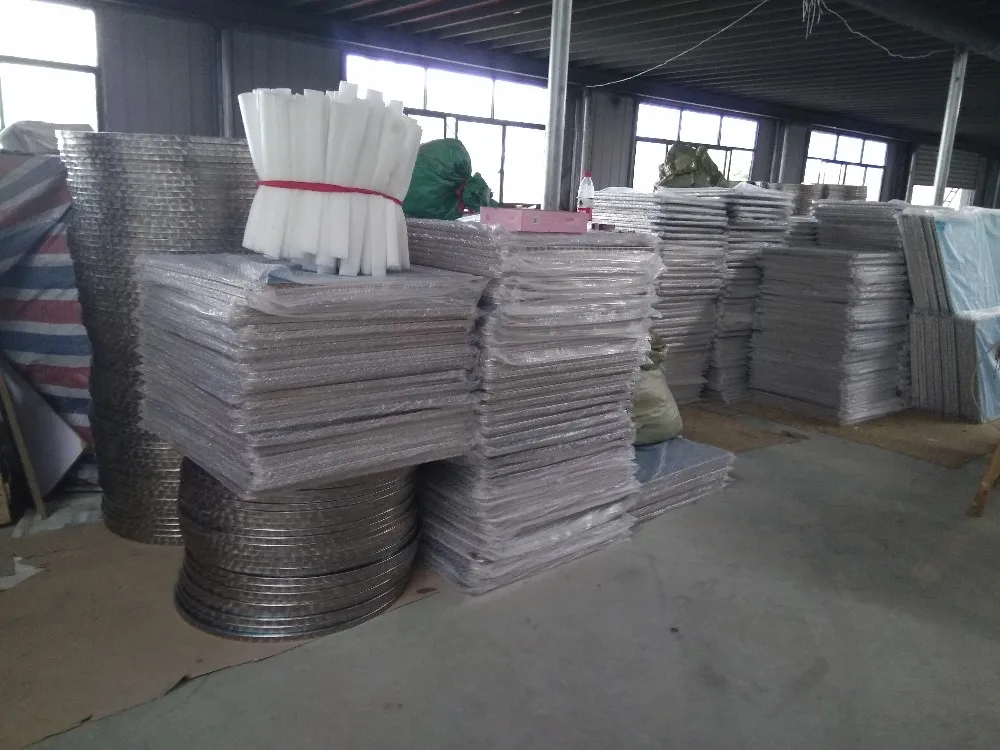 Dia60cmround Aluminum Indooroutdoor Folding Bar Height Table With Base