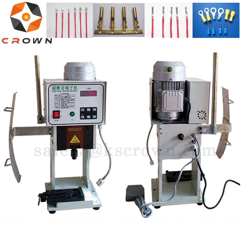Approved Semi-auto Electrical Wire Terminal Crimping Machine Crimp ...