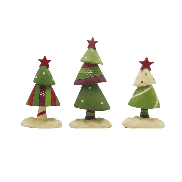 Wholesale suppliers polyresin christmas tree ornaments